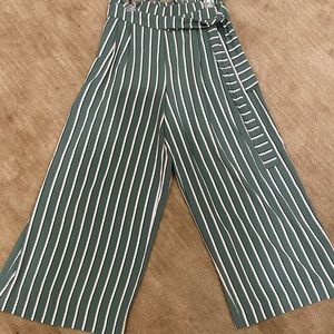 Size S Zara flowy tie waist summer pants